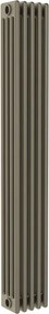 Termosifone in acciaio tubolare 4 colonne 5 elementi interasse 1935 mm ERCOS Comby fango