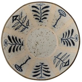 Ciotola in gres azzurro e crema 500 ml Leonie - Bloomingville