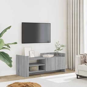 Mobile tv grigio sonoma 100x35x40 cm in legno multistrato