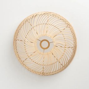 Brilagi - Lampadario LED a sospensione con cavo CERIA BOHO 1xE27/40W/230V Ø 60 cm in rattan