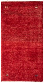 Gabbeh Tappeto persiano 60x140 Rosso (Iran) Annodato A Mano