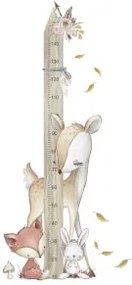 Metro adesivo per bambini - Animali della foresta | Inspio