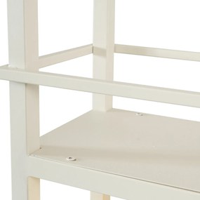 Lampada a sospensione industriale beige a 4 luci - Cage Rack