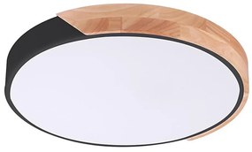 Rabalux 3528 - plafoniera LED MAPLE LED/24W/230V nera