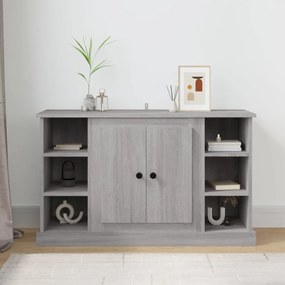 Credenza Grigio Sonoma 100x35,5x60 Cm İn Legno Multistrato /