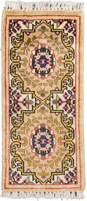 Agra Tappeto 60 x 30 Beige (Indian) Annodato A Mano