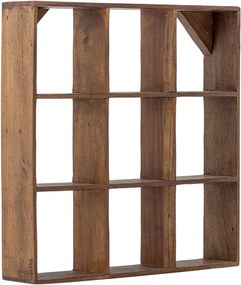 Mensola di colore naturale in legno riciclato con ripiani multipli 53 cm Tilo – Bloomingville