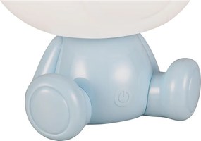 Lampada per bambini LED blu Hopper – Trio