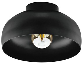 Eglo 900553 - Plafoniera MOGANO 1xE27/40W/230V nero