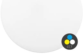 Ecolite WYB280-CCT/18W/BI - Plafoniera LED DISK LED/18W/230V IP44 bianco