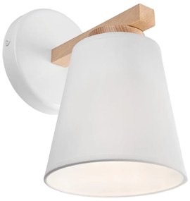 Lampada da parete ELLIE 1xE27/60W/230V bianco