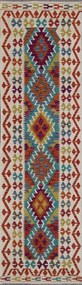 Kilim Tappeto 80 x 300 (Pakistan) Tessuto A Mano