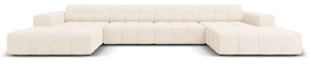 Divano angolare crema (a U) Chicago - Cosmopolitan Design