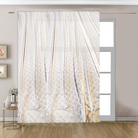 Tenda Real beige, nastro arricciatura automatica 140x300 cm