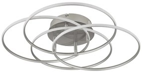 Globo 67355-55N -Plafoniera LED KOMBOS LED/55W/230V diametro 51,5 cm cromo opaco