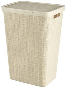 Cesto portabiancheria in plastica da 58 l Jute - Curver