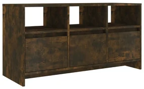 Mobile porta tv rovere fumo 102x37,5x52,5 cm in truciolato