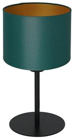 Lampada da tavolo ARDEN 1xE27/60W/230V diametro 18 cm verde/oro