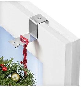 Ganci in acciaio inox in set da 2 - Maximex