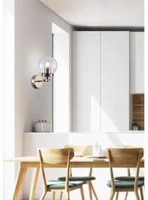 Applique BALLET 1xE27/40W/230V cromo opaco