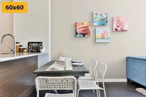 Set di quadri – Per gli amanti delle tentazioni dolci