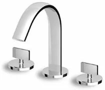 Rubinetteria Gruppo Bidet 3 fori Cromato Zucchetti Isyfresh ZD4653