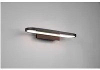 Applique Led Da Bagno Moderno Gianni Nero IP44 Trio Lighting