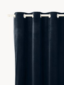 Tenda oscurante in velluto con occhielli Rush 2 pz