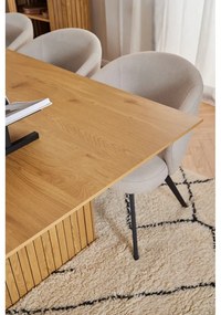 Tavolo da pranzo con piano effetto rovere 100x210 cm Colima - Actona