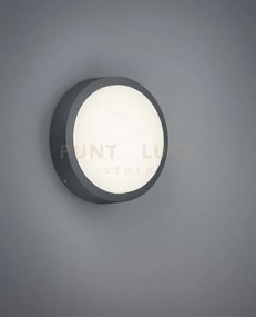 Breg plafoniera led da esterno fusione di alluminio antracite d. 20...