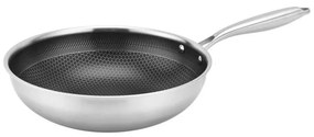Padella wok KITCHISIMO 28 cm in acciaio inox