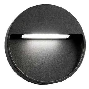 Light Point - Serious 2 Applique da Parete IP54 2700K Nero LIGHT-POINT