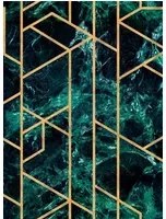 Mindthegap Carta da parati Gramercy - Emerald