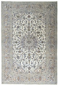 Kashan Tappeto persiano 310x210 Beige (Iran) Annodato A Mano