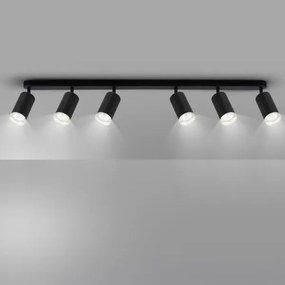 Brilagi - Luce Spot da bagno SELE 6xGU10/30W/230V IP44 nero