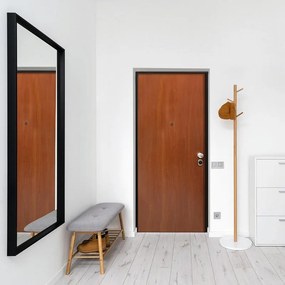 Porta blindata MASTER Hanger L 80 x H 210 cm in melaminico noce, apertura spingere a sinistra, falso telaio incluso