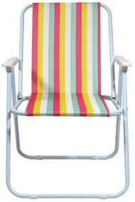 Sedia da campeggio per bambini multicolore