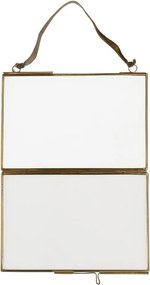 Cornice da parete in metallo dorata 15x10 cm - Rex London