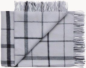 Coperta in lana con frange Warp