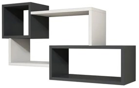 Mensola AFRO 51x90,6 cm bianco/nero