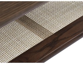 Tavolino marrone con piano in rovere 60x120 cm Barrali - Unique Furniture