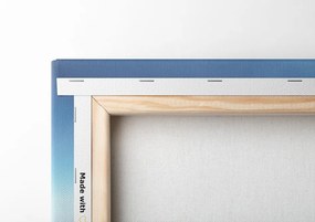 Quadro su tela – Equilibrio di pietre e farfalla