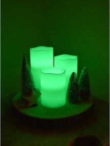 Set di 3 candele a a LED (altezza 10 cm) - Hilight