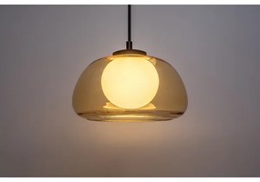 Rabalux 72273 - Lampadario a sospensione con filo ELOWEN 1xG9/5W/230V marrone/fumé