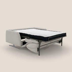 Texas Divano letto matrimoniale moderno in tessuto impermeabile T19 panna