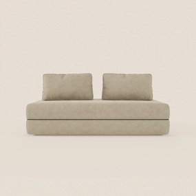Rift divano letto matrimoniale 2 posti e 3 posti con schienali mobili - materasso alto 22 cm e memory foam in T31