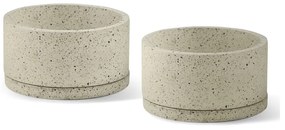 Vasi in cemento in set da 2 pezzi ø 30 cm Terrazzo - Bonami Selection