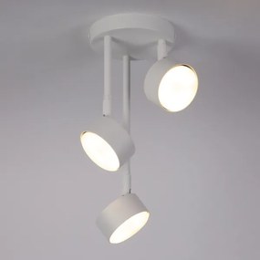 Lampadario a sospensione con supporto rigido NEMO 3xGX53/12W/230V bianco