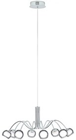 Eglo 39149 - Lampada LED a sospensione MALAGÓN 8xLED/3,3W