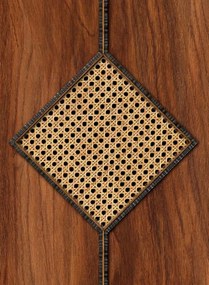 NLXL Carta da parati Diamond Webbing - Mahogany